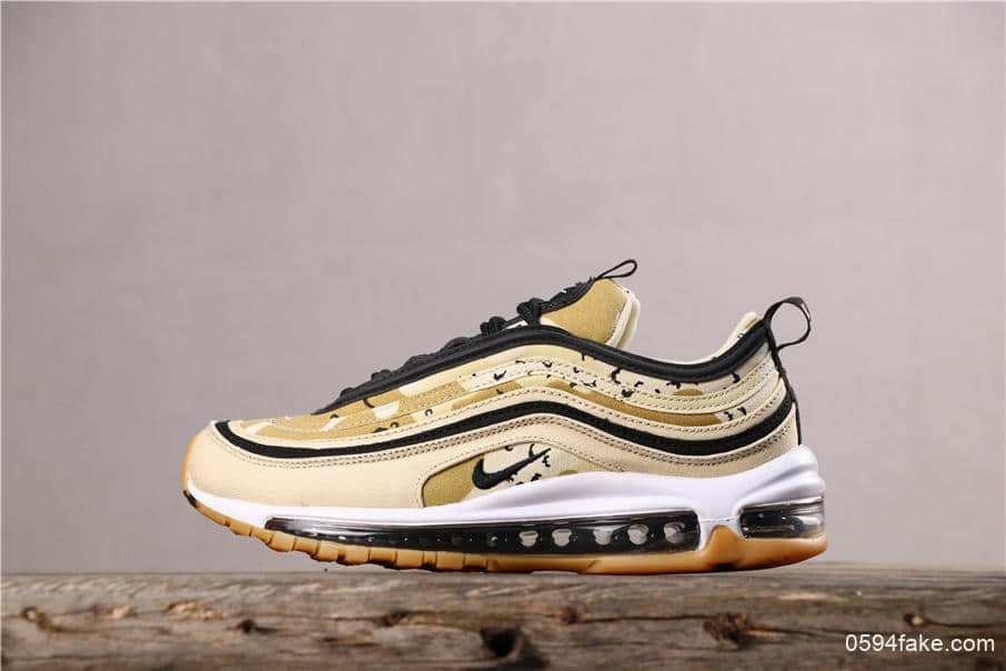 Nike Air Max 97耐克迷彩子弹头97气垫鞋真标带半码 经典复古百搭休闲气垫运动鞋 (ID:4372) - 图片1