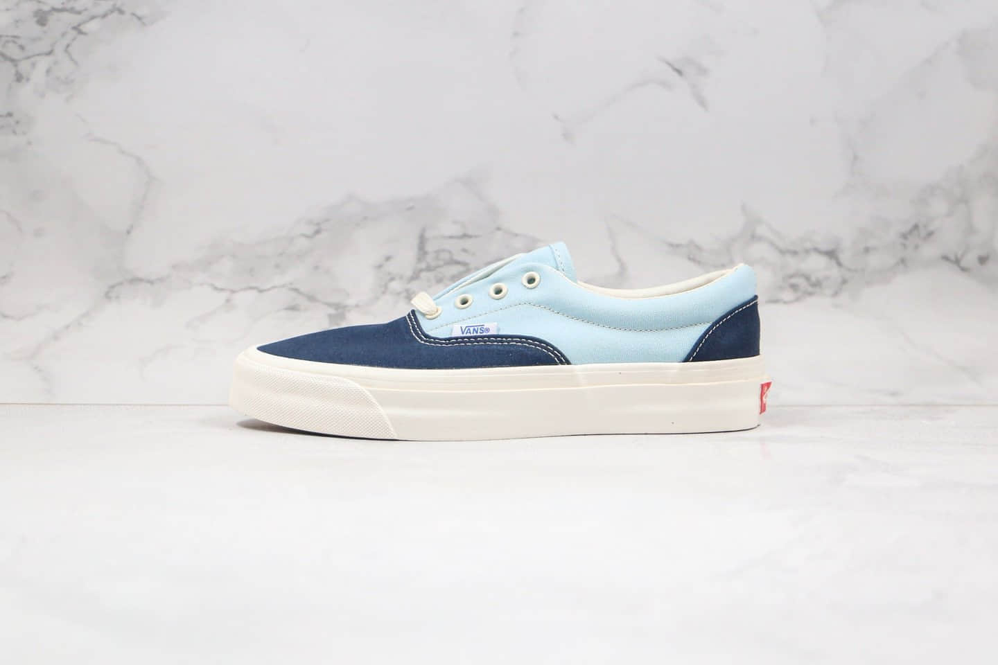万斯Vans OG ERA LX公司级版本拼色帆布鞋蓝色工艺硫化一比一 货号:VN0A4BV视频内容YW