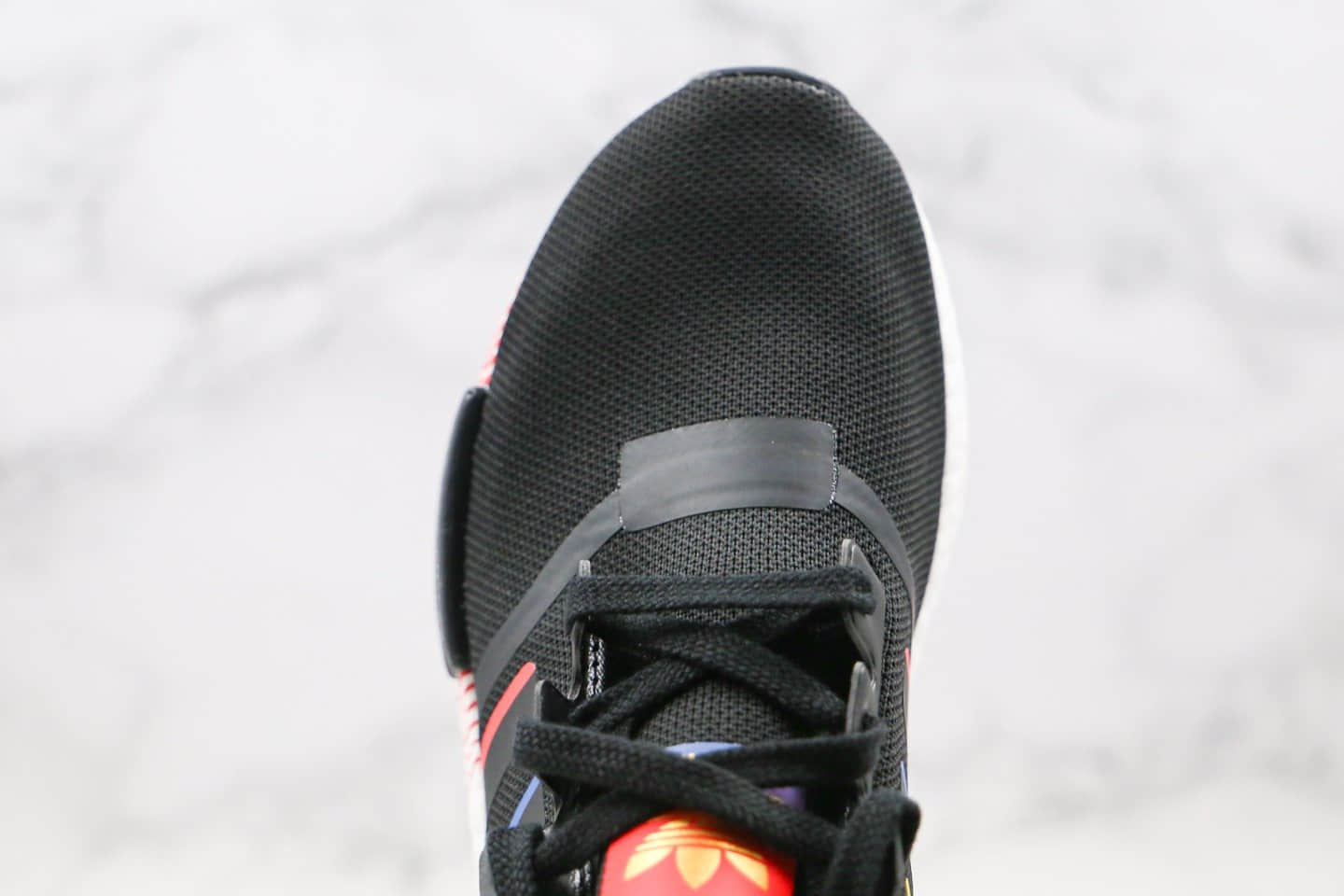 阿迪达斯adidas NMD R1纯原版本爆米花跑鞋日文撞色条纹原装进口Boost原料 货号:FY1433