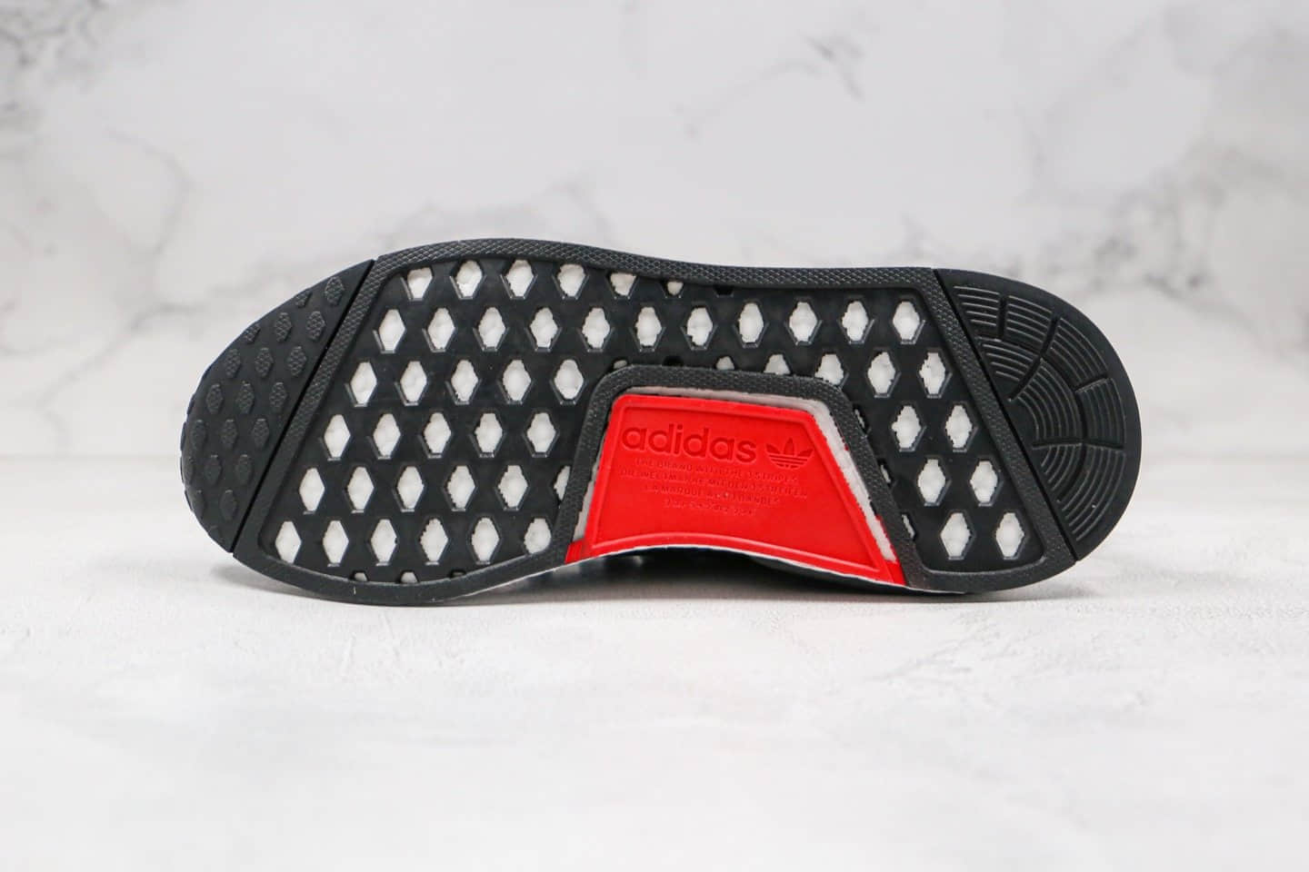 阿迪达斯adidas NMD R1纯原版本爆米花跑鞋日文撞色条纹原装进口Boost原料 货号:FY1433