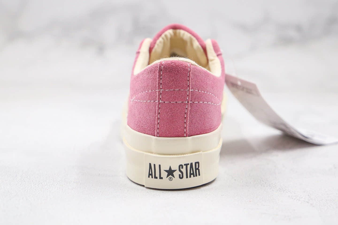 匡威CONVERSE One Star Academy公司级版本低帮木村一星粉色硫化板鞋原楦头纸板打造 货号:167166C
