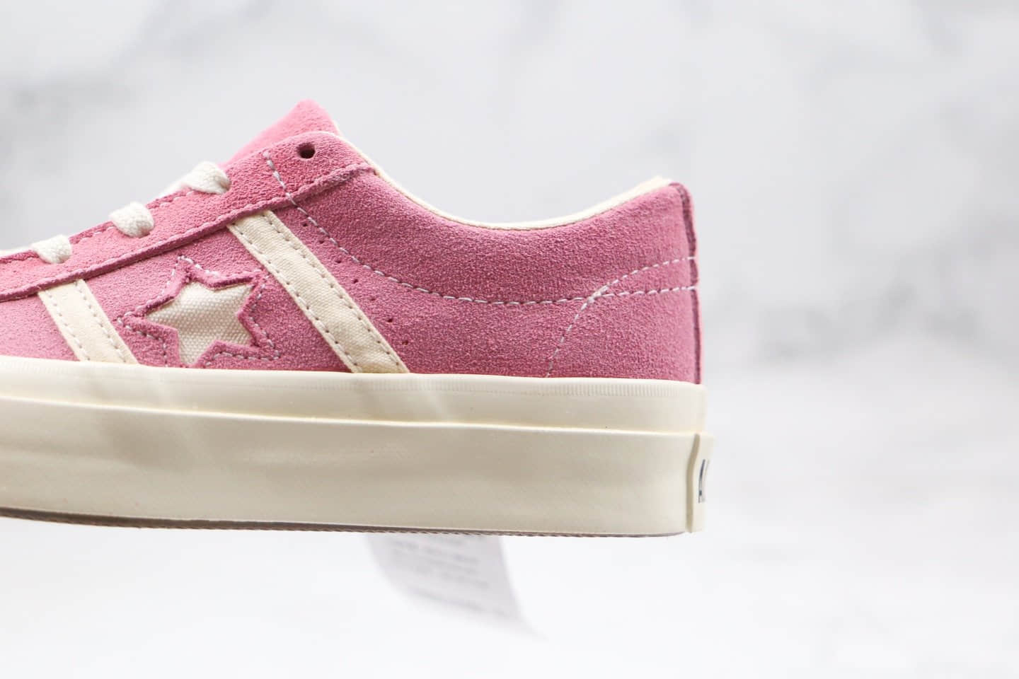 匡威CONVERSE One Star Academy公司级版本低帮木村一星粉色硫化板鞋原楦头纸板打造 货号:167166C