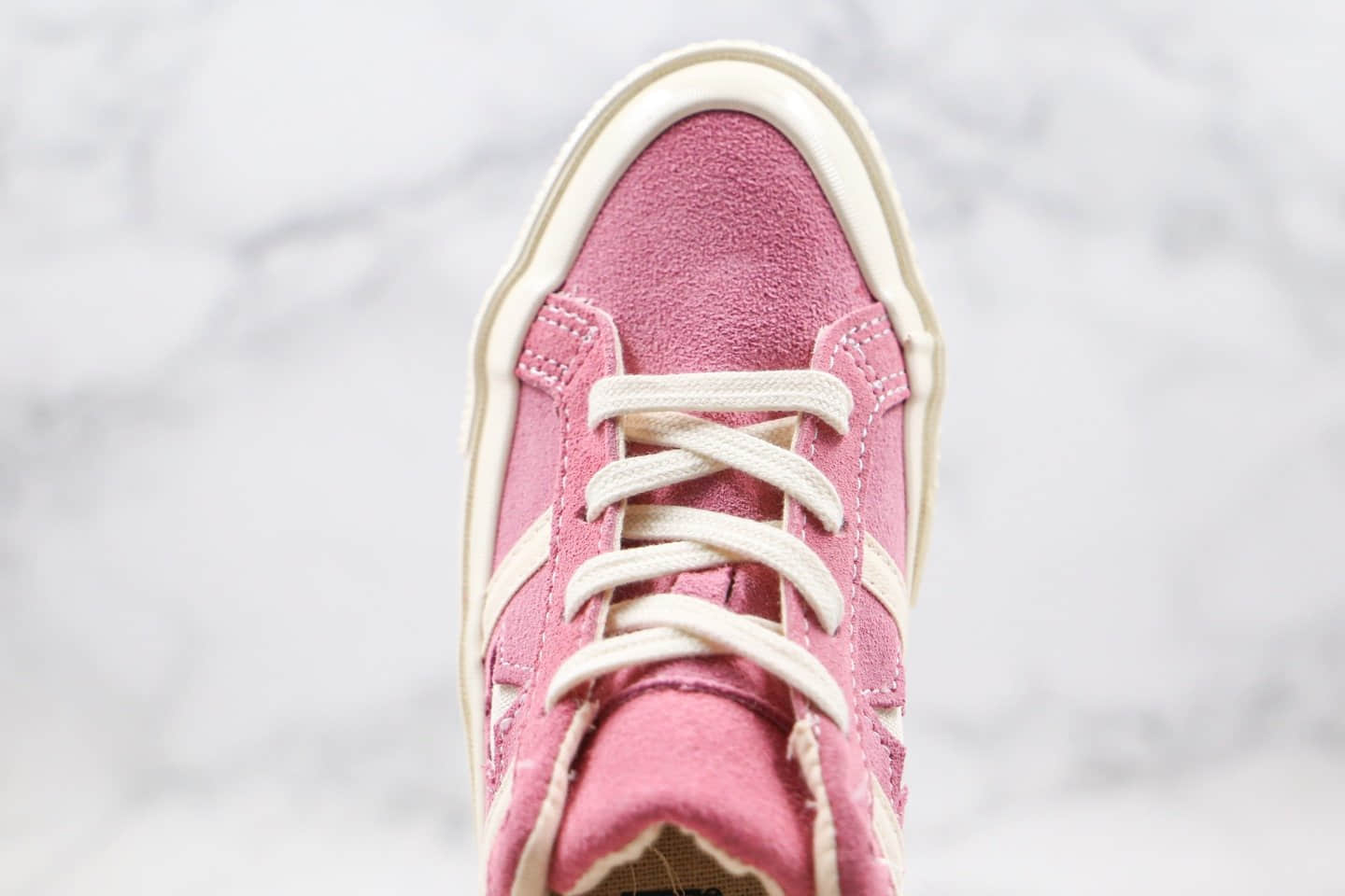 匡威CONVERSE One Star Academy公司级版本低帮木村一星粉色硫化板鞋原楦头纸板打造 货号:167166C