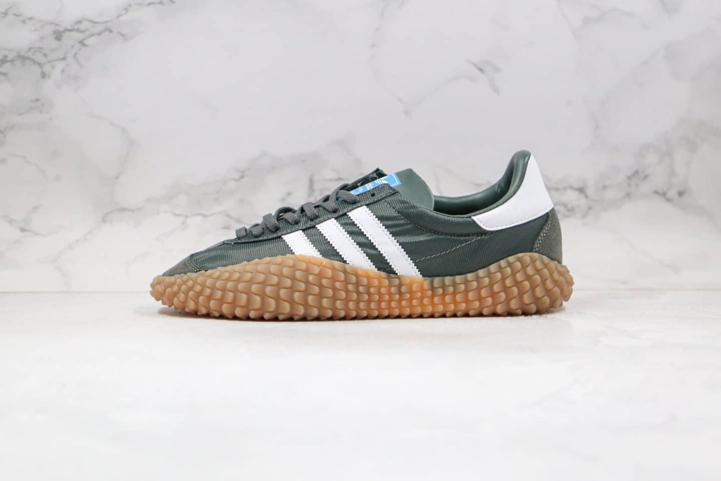阿迪达斯adidas Kamanda纯原版本卡曼达联名小红书爆款慢跑鞋生胶绿色原鞋开发 货号:G27825