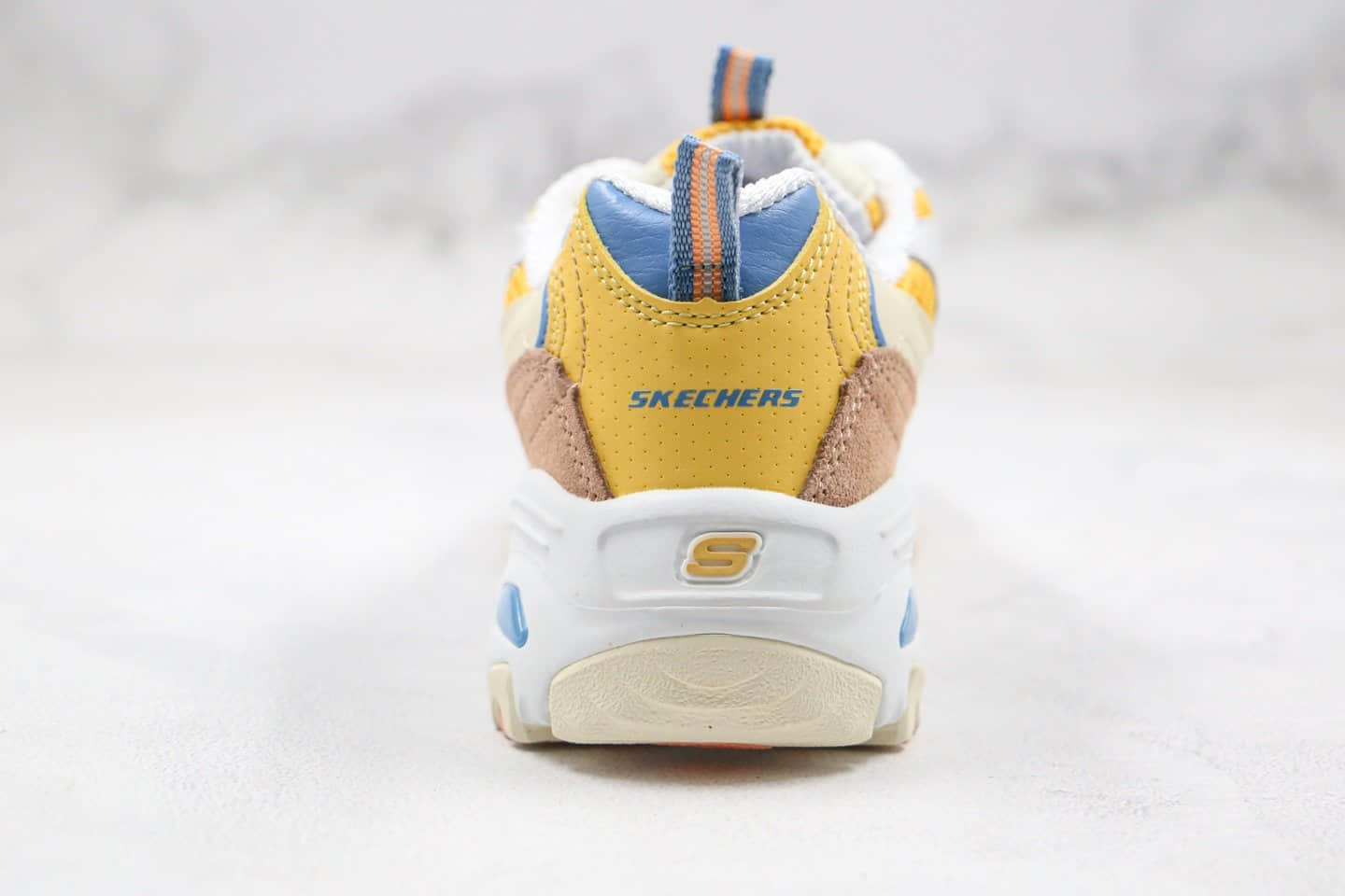 斯凯奇Skechers D'Lites SureThing公司级版本熊猫老爹鞋复古运动鞋白敏感内容原档案数据开发