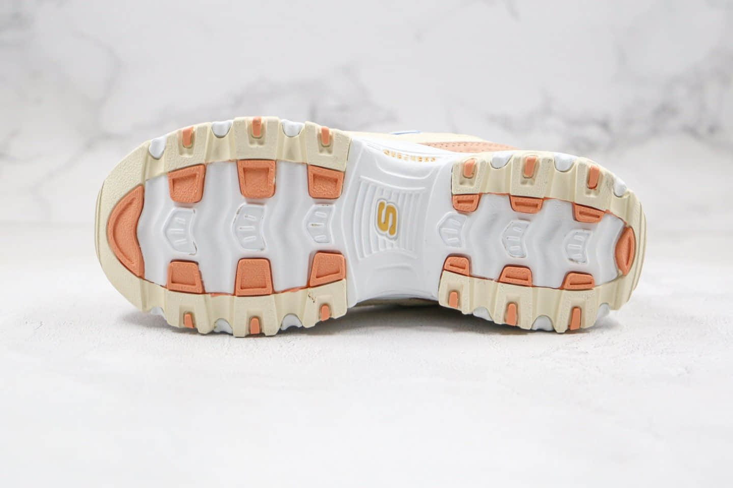 斯凯奇Skechers D'Lites SureThing公司级版本熊猫老爹鞋复古运动鞋白敏感内容原档案数据开发