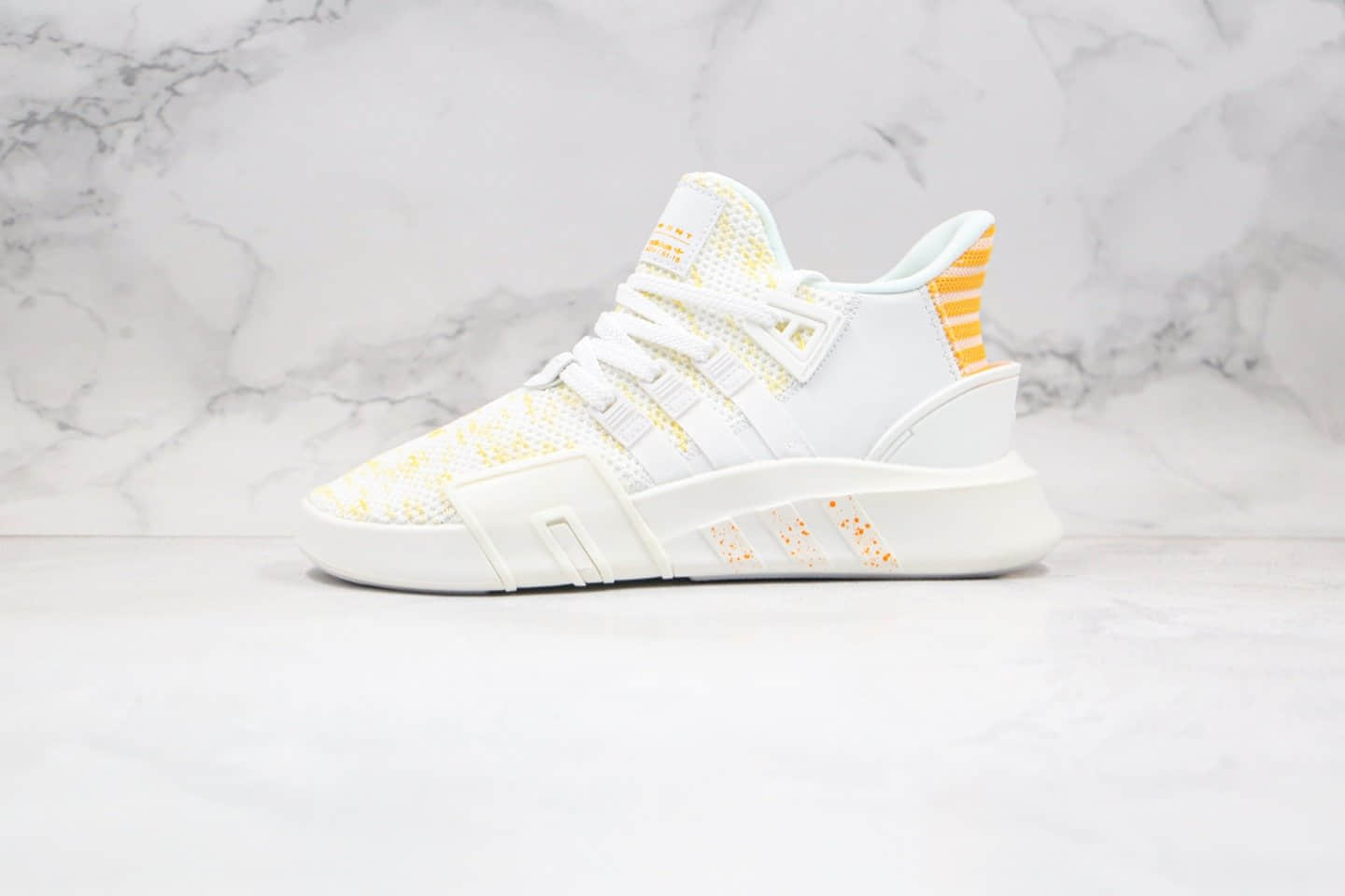 阿迪达斯adidas EQT BASK ADV纯原版本支撑者系列透气针织网面三叶草跑鞋白敏感内容区别市面通货 货号:EE5050