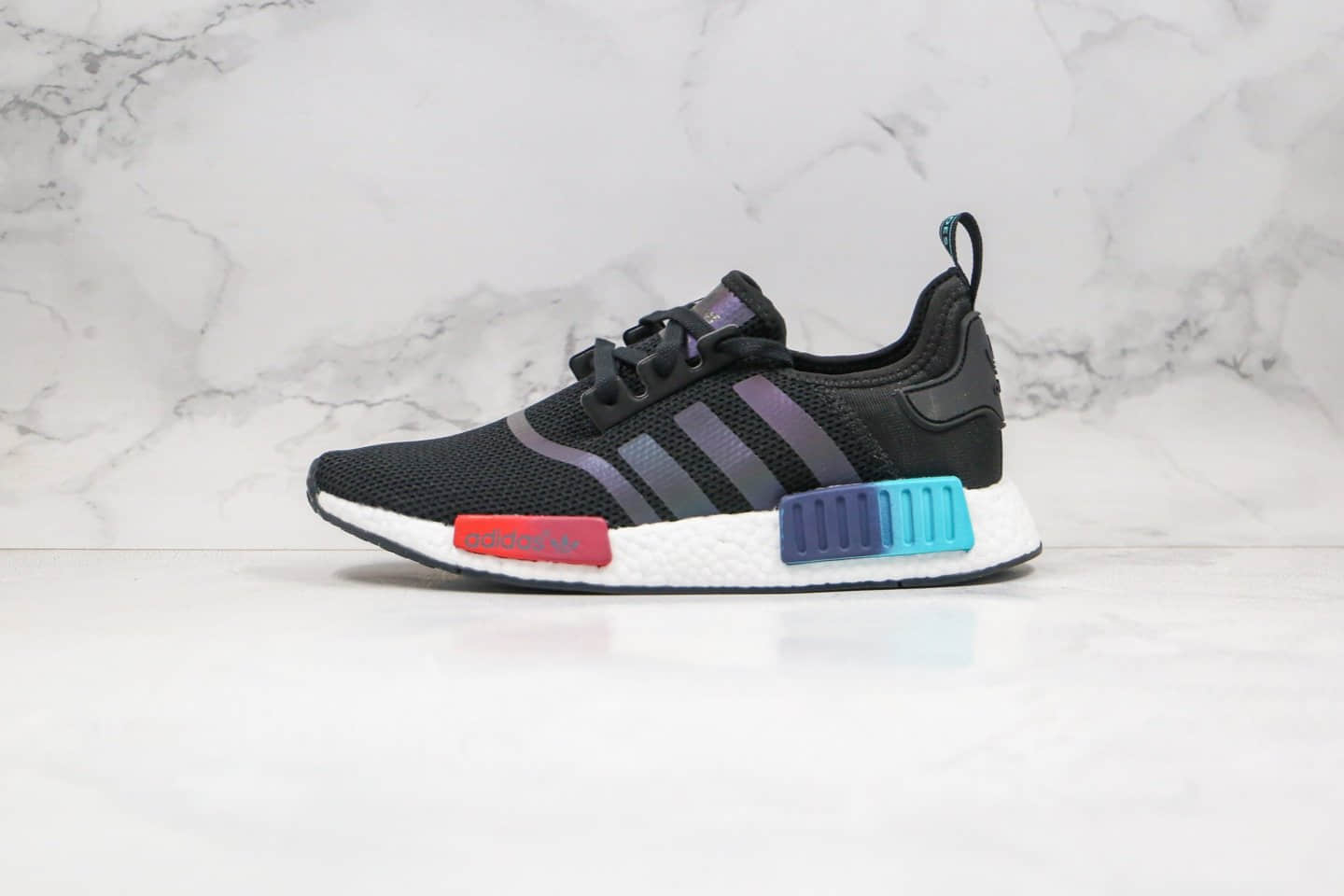 阿迪达斯adidas Boost NMD纯原版本爆米花跑鞋黑渐变色原档案数据开发 (ID:45975) - 图片1