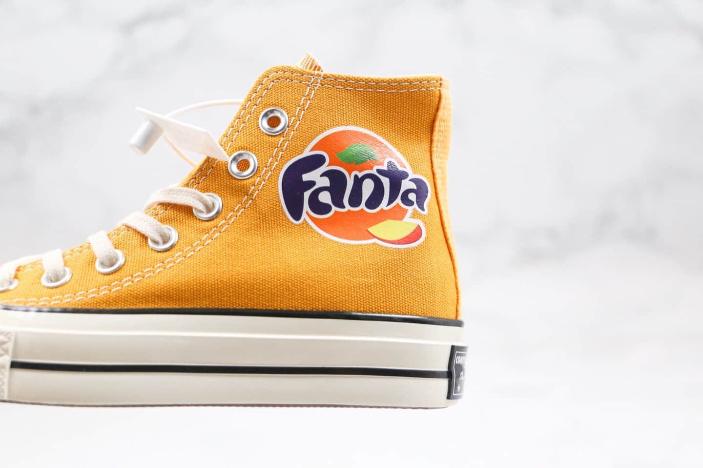 匡威Fanta x Converse 1970s公司级版本芬达联名1970s高帮帆布鞋敏感内容蓝底双围条 货号：188604C