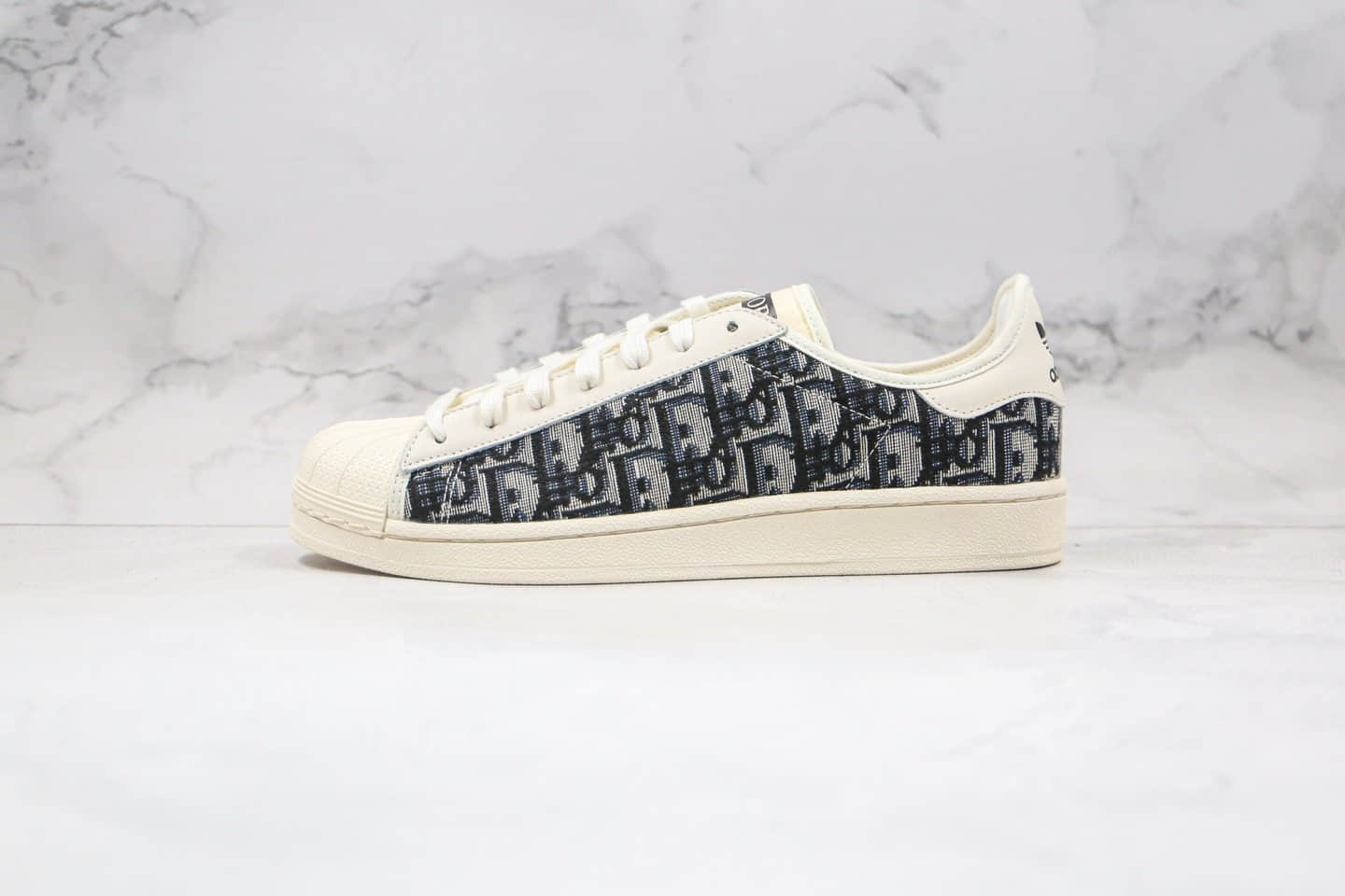 阿迪达斯adidas Originals Superstar x Dior纯原版本迪奥联名款低帮三叶草贝壳头板鞋原盒原标 (ID:46861) - 图片1