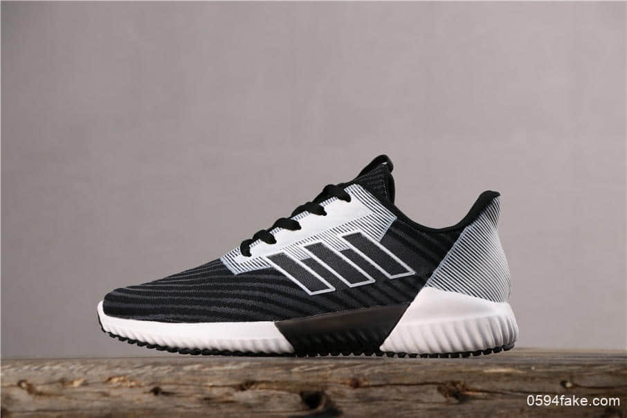 Adidas Clima Cool 2.0 M阿迪达斯清风二代黑白真标 快干透气网面休闲运动鞋 (ID:4693) - 图片1