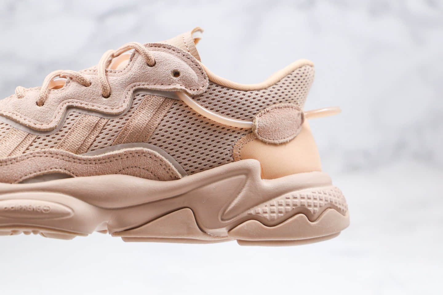 阿迪达斯Adidas Ozweego adiPEN纯原版本三叶草水管老爹鞋沙漠土敏感内容原盒原标 货号:FY2024