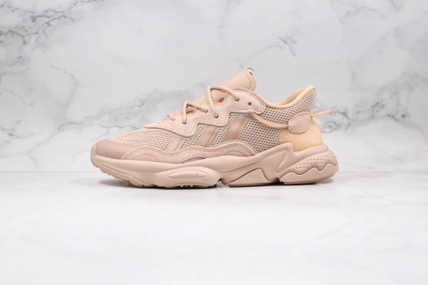 阿迪达斯Adidas Ozweego adiPEN纯原版本三叶草水管老爹鞋沙漠土敏感内容原盒原标 货号:FY2024