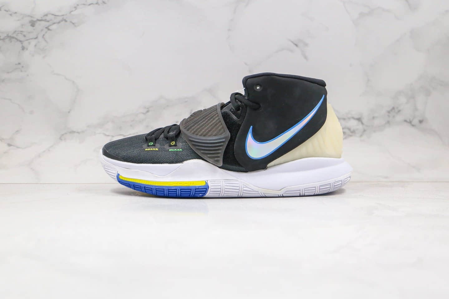 耐克Nike Kyrie 6纯原版本欧文6代黑镭射勾篮球鞋原档案数据开发内置气垫 (ID:47305) - 图片1