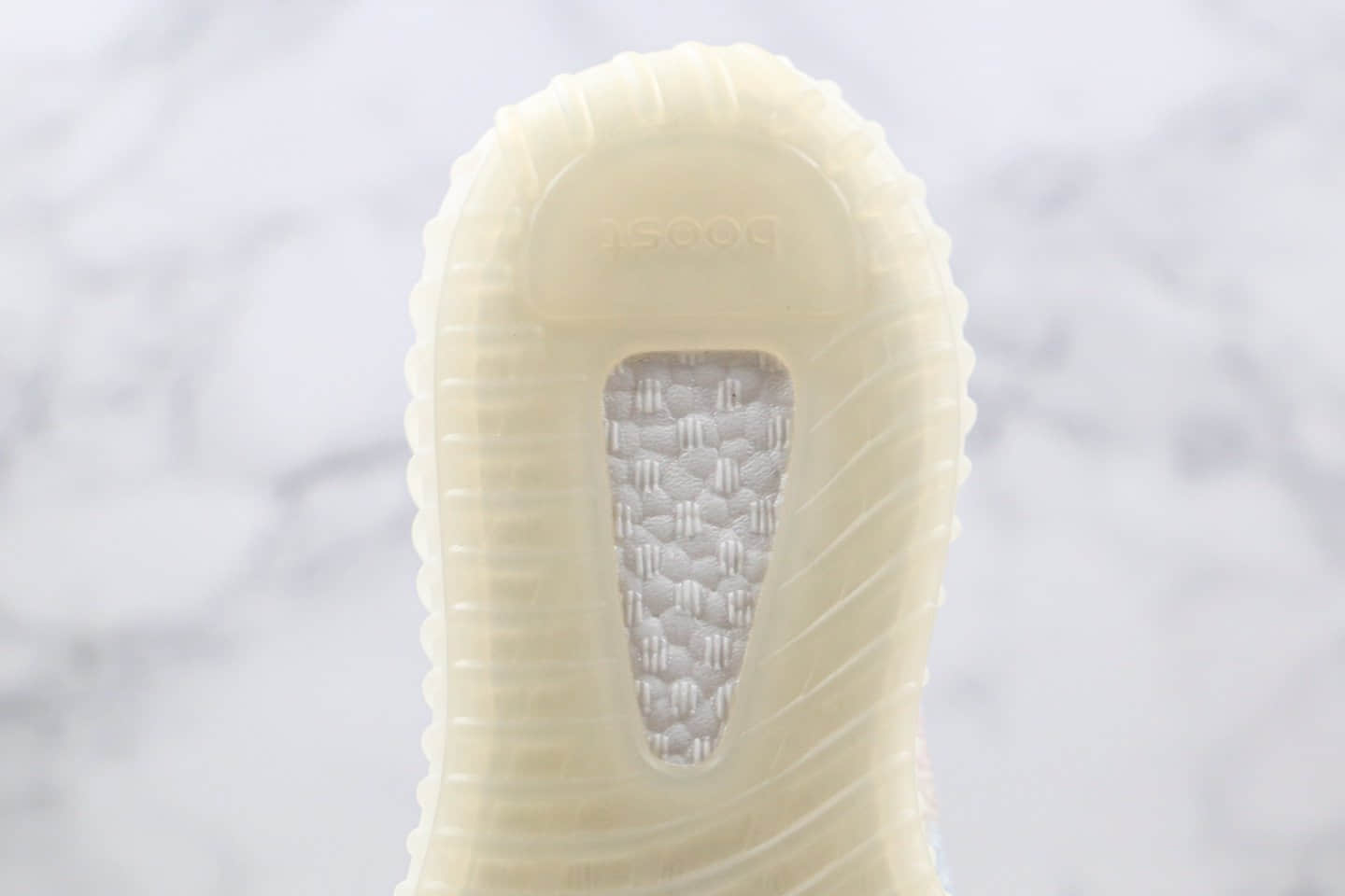 阿迪达斯Adidas Yeezy 350V2公司级版本椰子350爆米花亲友限定糖果扎染配色原楦头纸板打造 货号:SU0103