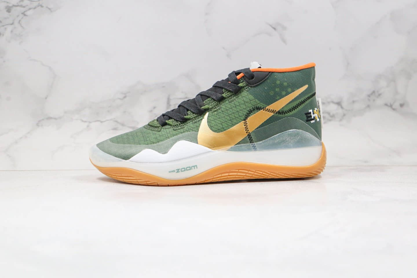 耐克Nike Zoom KD12 EP SJX纯原版本杜兰特12代实战篮球鞋内置气垫原楦头纸板打造 (ID:47763) - 图片1