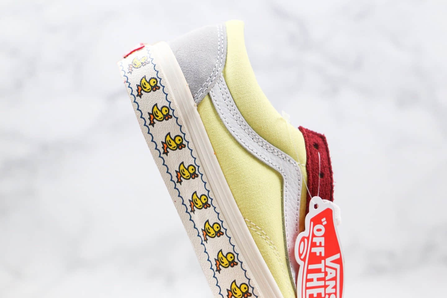 万斯VANS STYLE 36公司级版本低帮小头权志龙同款小黄敏感内容黄红绿灰色帆布鞋原盒原标 货号：VN0A3DZ3WNY