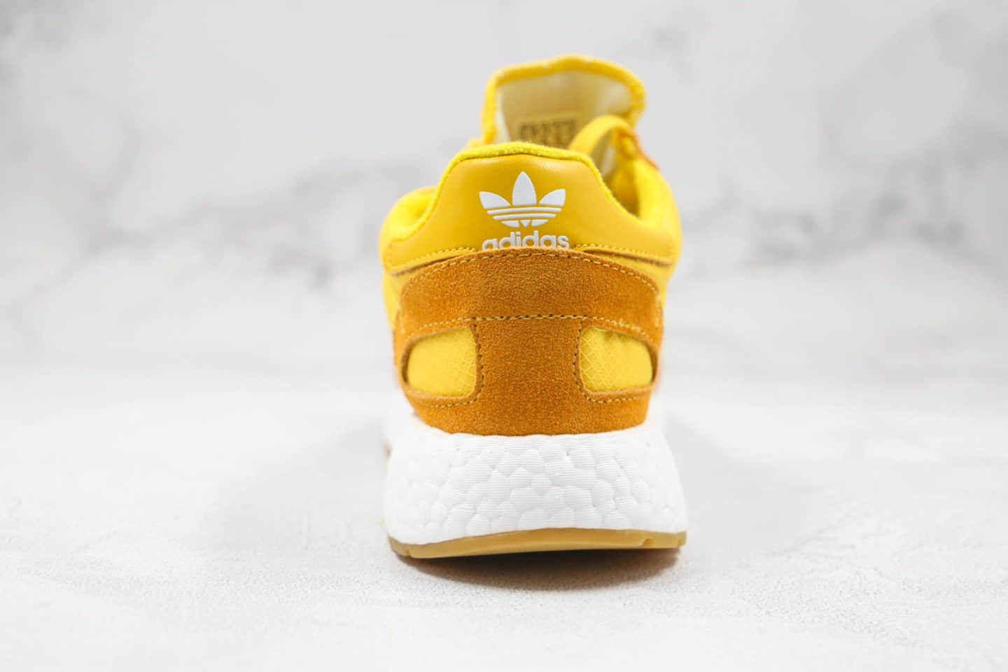 阿迪达斯Adidas Boost Three Stripes L-5923纯原版本三叶草爆米花跑鞋黑敏感内容原鞋开模一比一打造 货号:BD7612