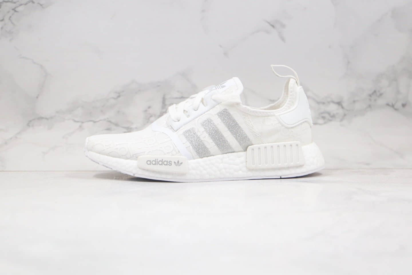 阿迪达斯Adidas NMD R1 OK W Primeknit Triple Black x Dior纯原版本迪奥联名款NMD爆米花跑鞋闪银原档案数据开发 (ID:49662) - 图片1