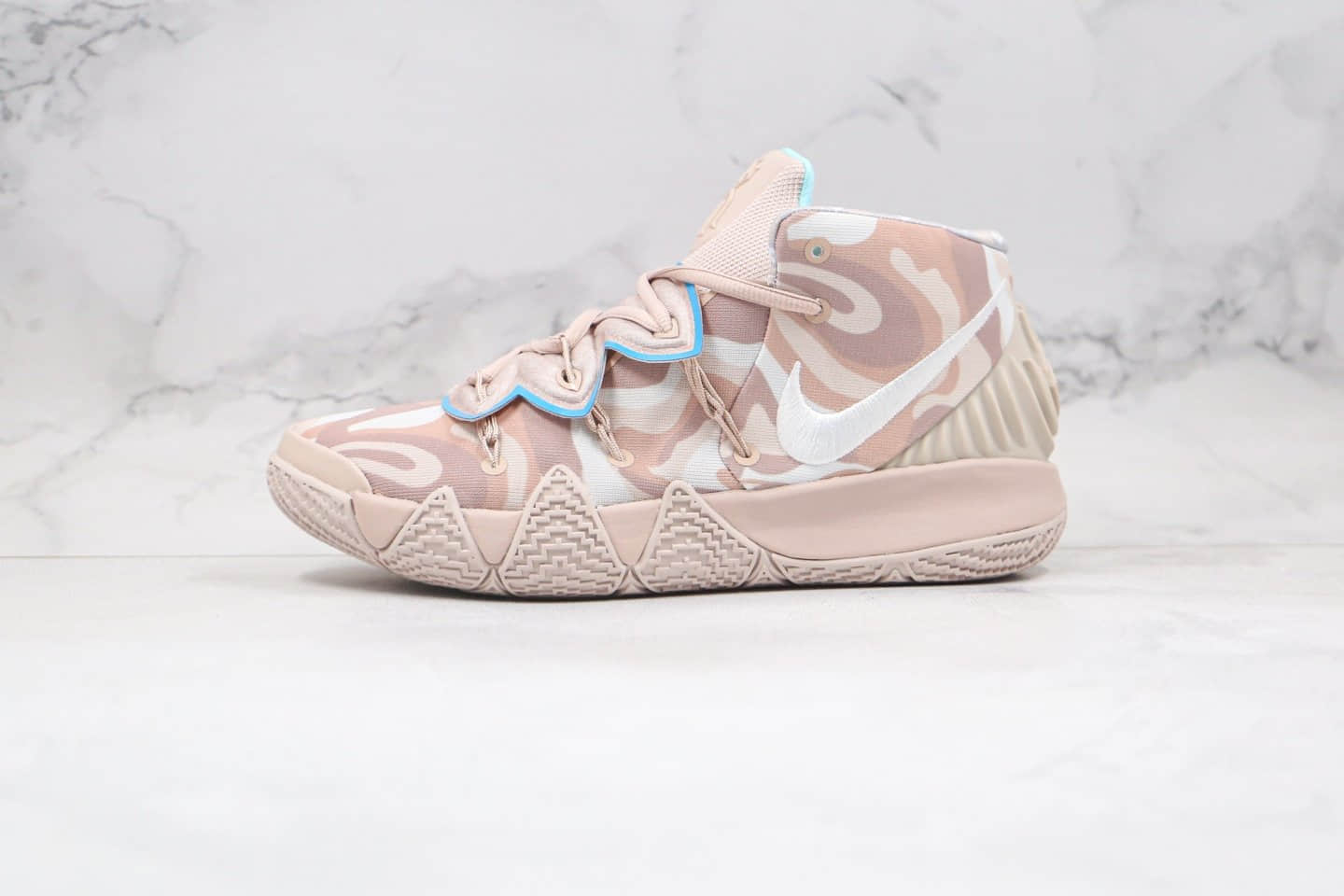 耐克Nike Kybrid S2 EP纯原版本欧文S2香槟色篮球鞋内置气垫支持实战 (ID:49917) - 图片1