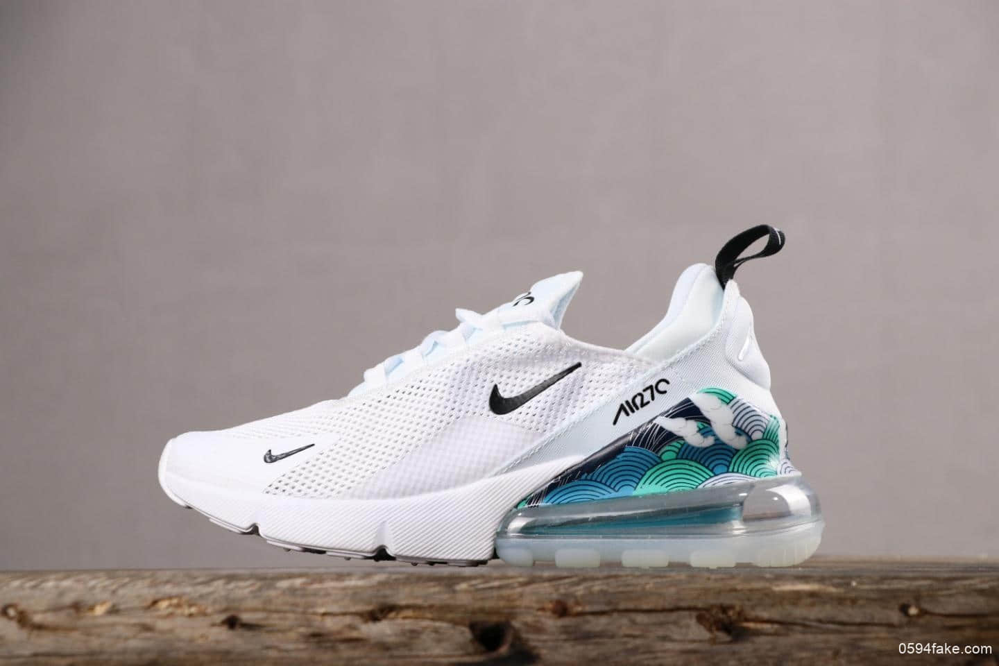 Nike Air Max 270耐克半掌白云海气垫鞋公司级带半码 原盒原标 (ID:4998) - 图片1