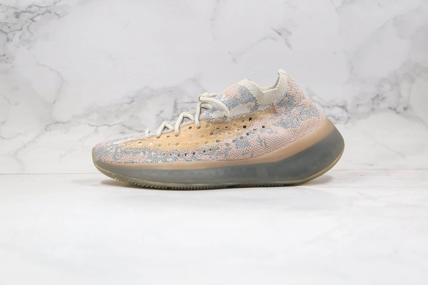 阿迪达斯Adidas Yeezy 380 Boost纯原版本椰子380爆米花跑鞋外星人满天星配色正确巴斯夫大底原盒原标 (ID:50526) - 图片1