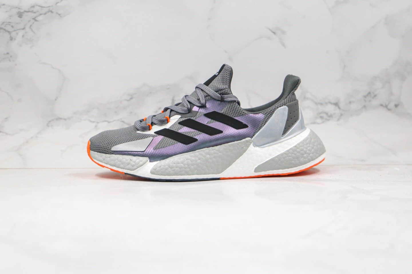 阿迪达斯Adidas Boost X9000L4纯原版本爆米花跑鞋X9000L4镭射灰色原鞋开模一比一打造 (ID:50652) - 图片1