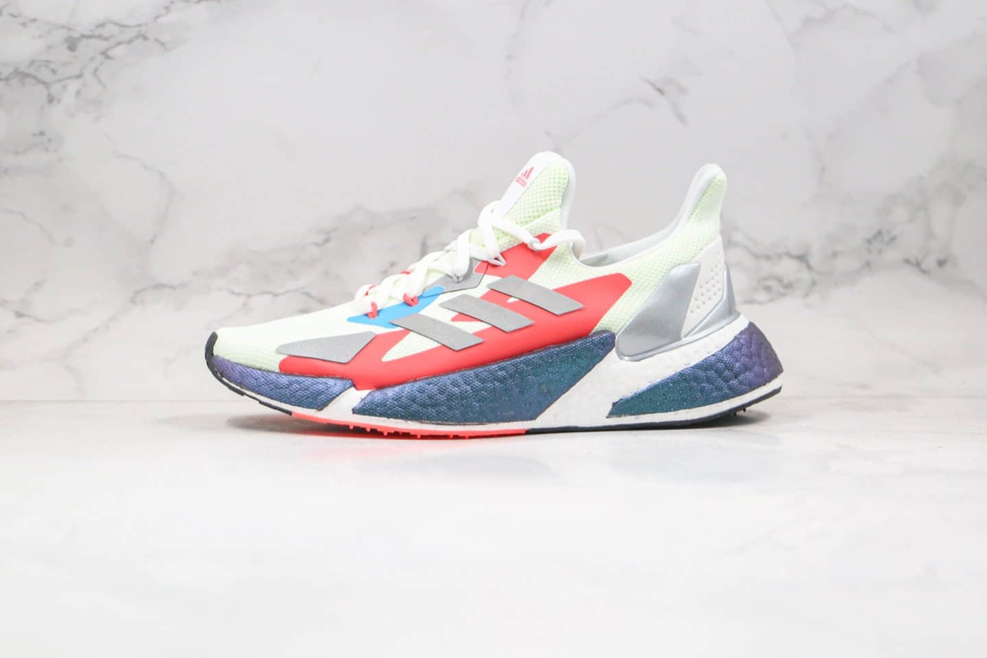 阿迪达斯adidas X9000L4纯原版本复古爆米花跑鞋灰红黑配色真爆大底 (ID:51892) - 图片1