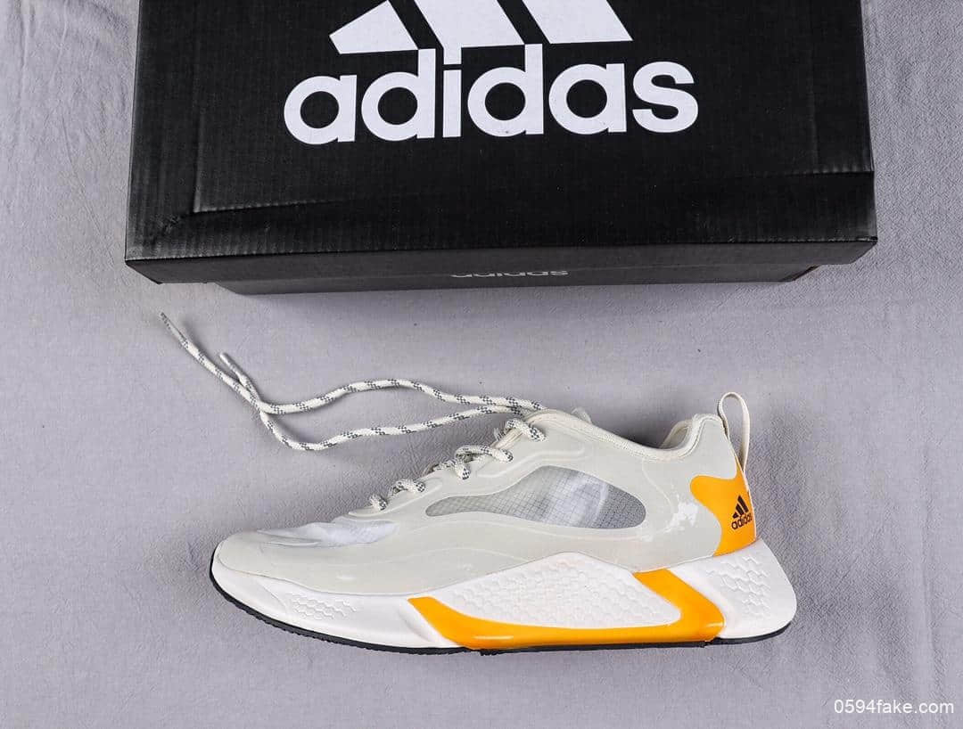 adidas alphabounce HPC AMS 3M阿迪达斯公司级阿尔法十代米黄夜光半透高频网纱材质 (ID:5209) - 图片1