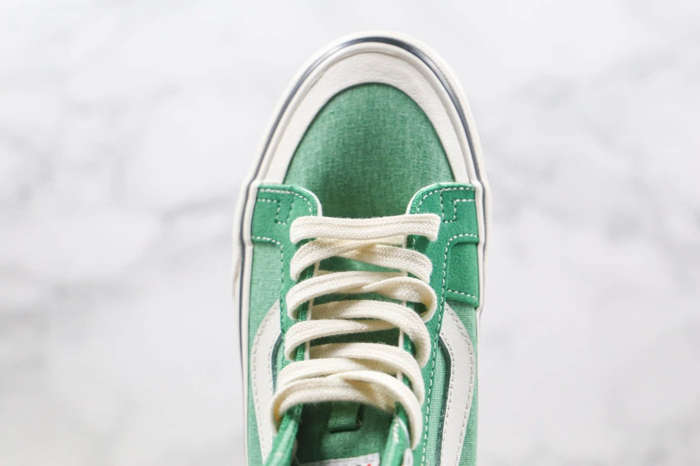 万斯Vans SK8-Hi公司级版本高帮板鞋牛油果绿棋盘格原档案数据开发 货号:VN0A3MV10DR
