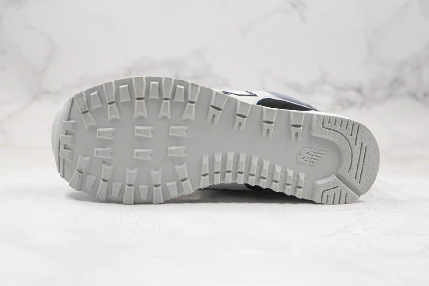 新百伦New Balance 574公司级版本NB574复古慢跑鞋黑白色原盒原标 货号:ML574NLC