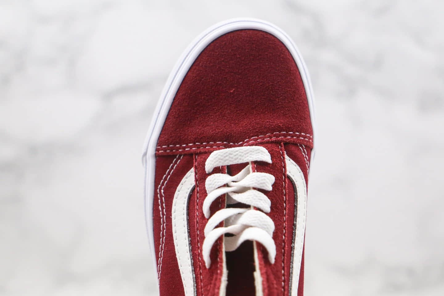 万斯Vans Suede Old Skool公司级版本低帮板鞋酒红色高清洁度 货号:VN0A4U3B6DZ