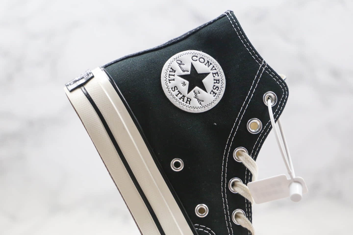 匡威Converse Chuck 70S公司级版本高帮海贼王3.0路飞背影卡通漫画印花图案黑色帆布鞋原长硫化大底 货号:167353C