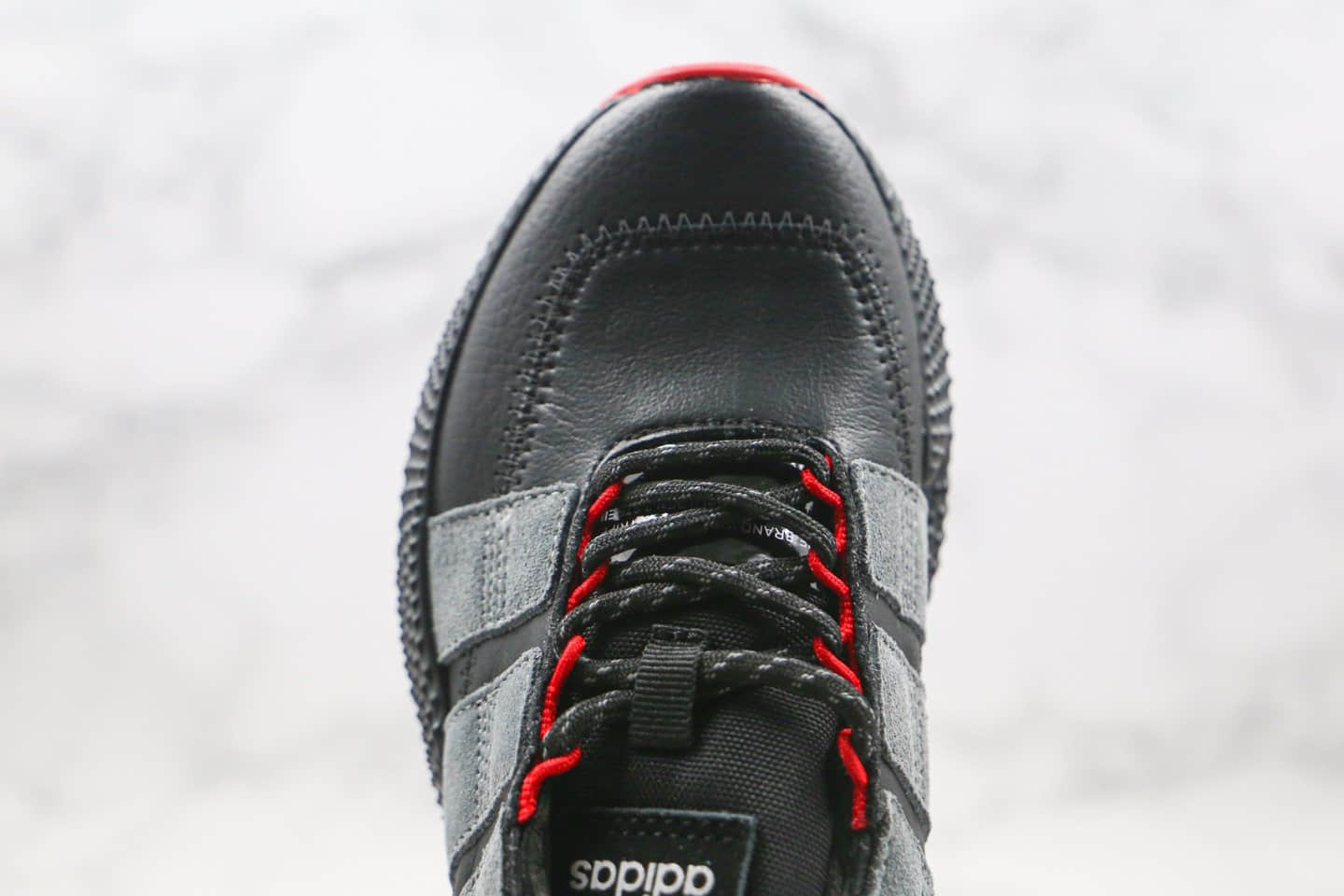 阿迪达斯Adidas Originals Prophere V2纯原版本三叶草刺猬板鞋二代皮面灰黑色原盒原标原楦头纸板打造 货号:FW4259