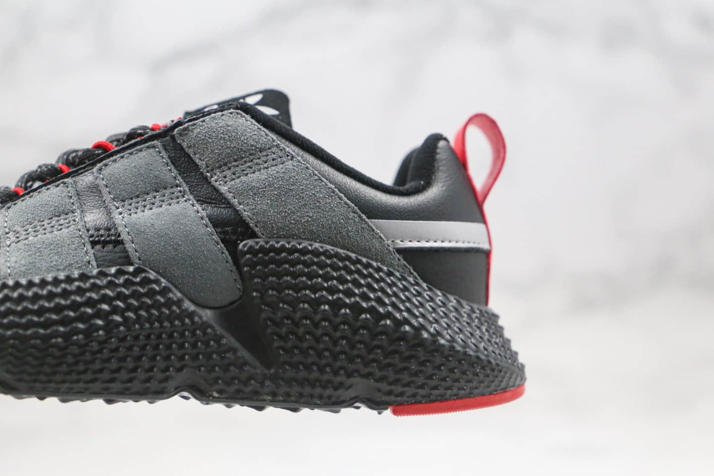 阿迪达斯Adidas Originals Prophere V2纯原版本三叶草刺猬板鞋二代皮面灰黑色原盒原标原楦头纸板打造 货号:FW4259