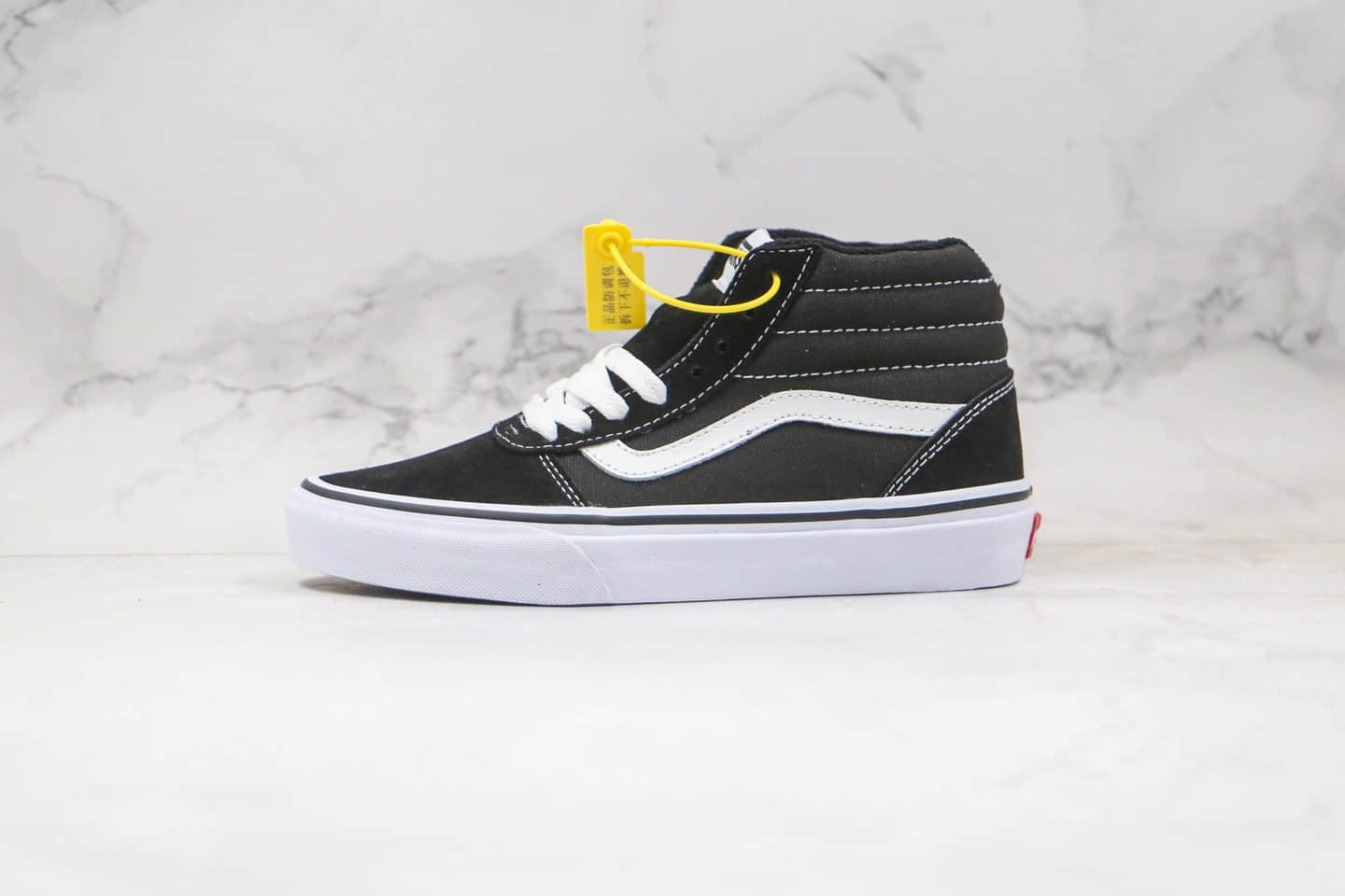 万斯Vans Ward 085 hi公司级版本高帮经典款黑白色帆布板鞋原楦头纸板打造 (ID:52938) - 图片1