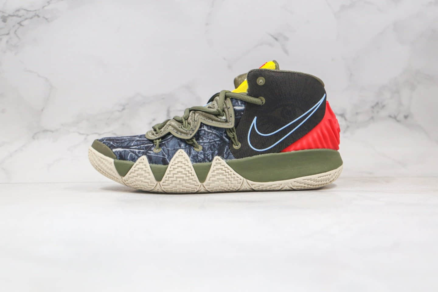 耐克Nike KYBRID S2 EP Mes纯原版本欧文S2篮球鞋阴阳鸳鸯配色内置气垫支持实战 货号:CT1971-902