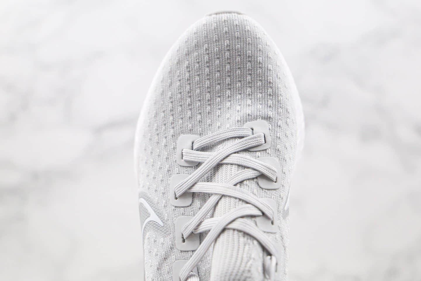 耐克Nike Epic React Flyknit公司级版本瑞亚编织超轻缓震跑步鞋灰色原盒原标 货号：敏感内容4371-006
