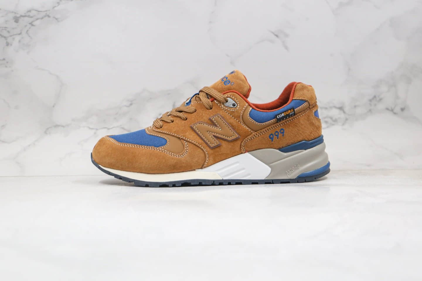 新百伦New Balance 999纯原版本复古运动鞋NB999棕色原装套楦 货号:ML999BC