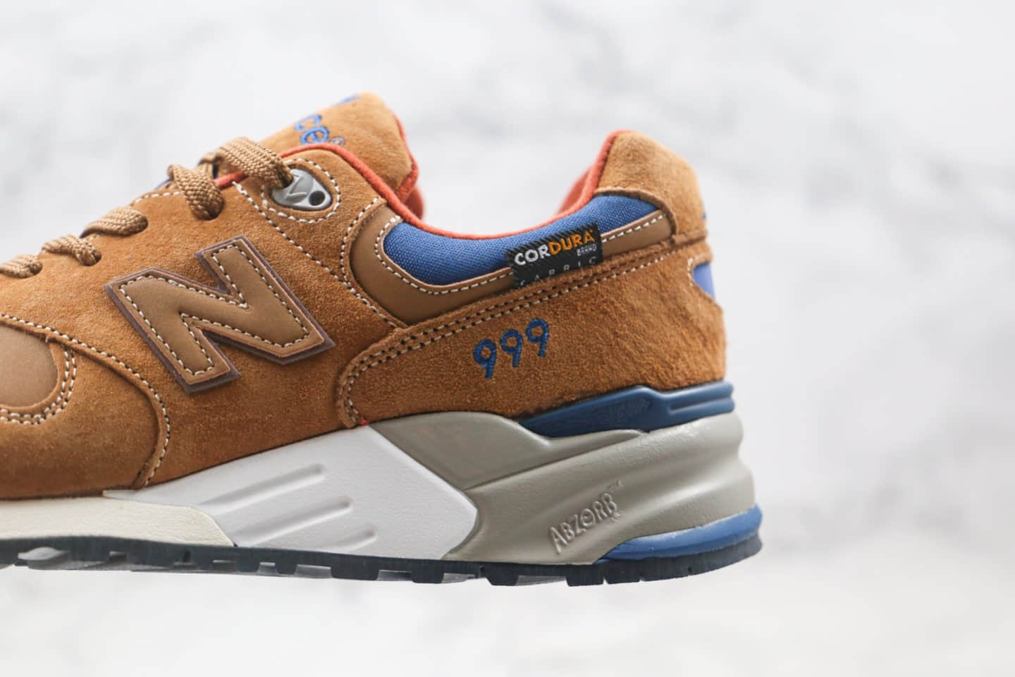 新百伦New Balance 999纯原版本复古运动鞋NB999棕色原装套楦 货号:ML999BC
