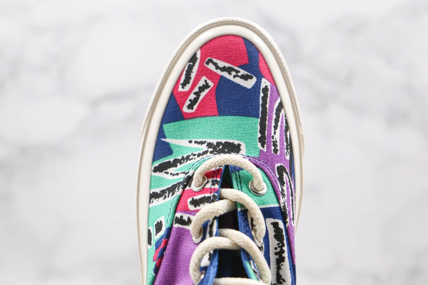 匡威Converse x FOG Essentials Skid grop联名款纯原版本高帮FOG涂鸦硫化板鞋原鞋开模一比一打造 货号:169888C