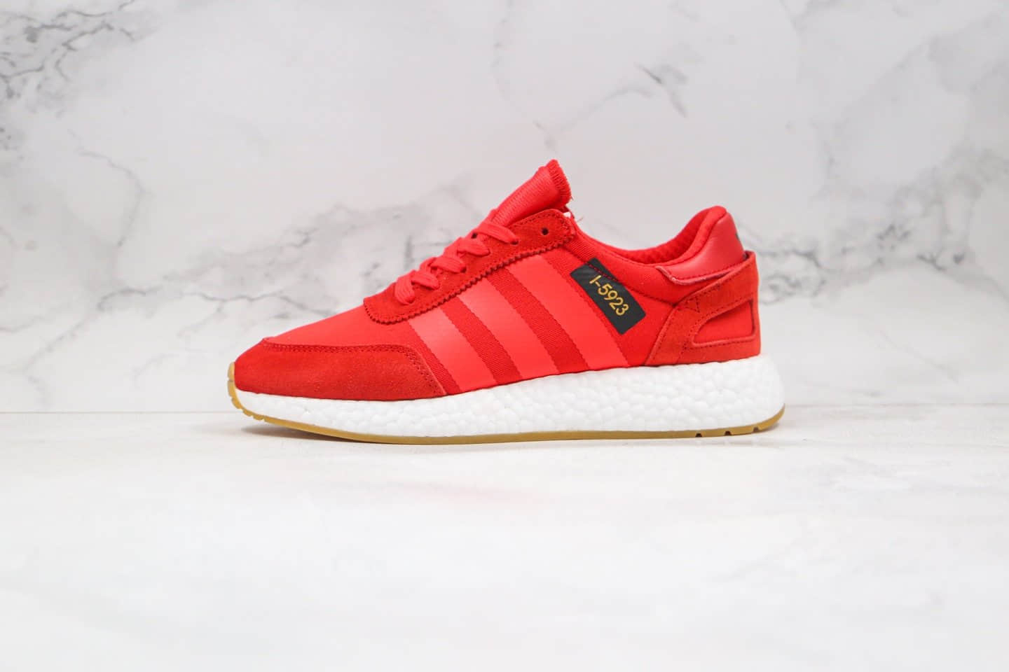 阿迪达斯Adidas Originals L-5923纯原版本三叶草爆米花跑鞋L-5923红色原档案数据开发 (ID:54843) - 图片1