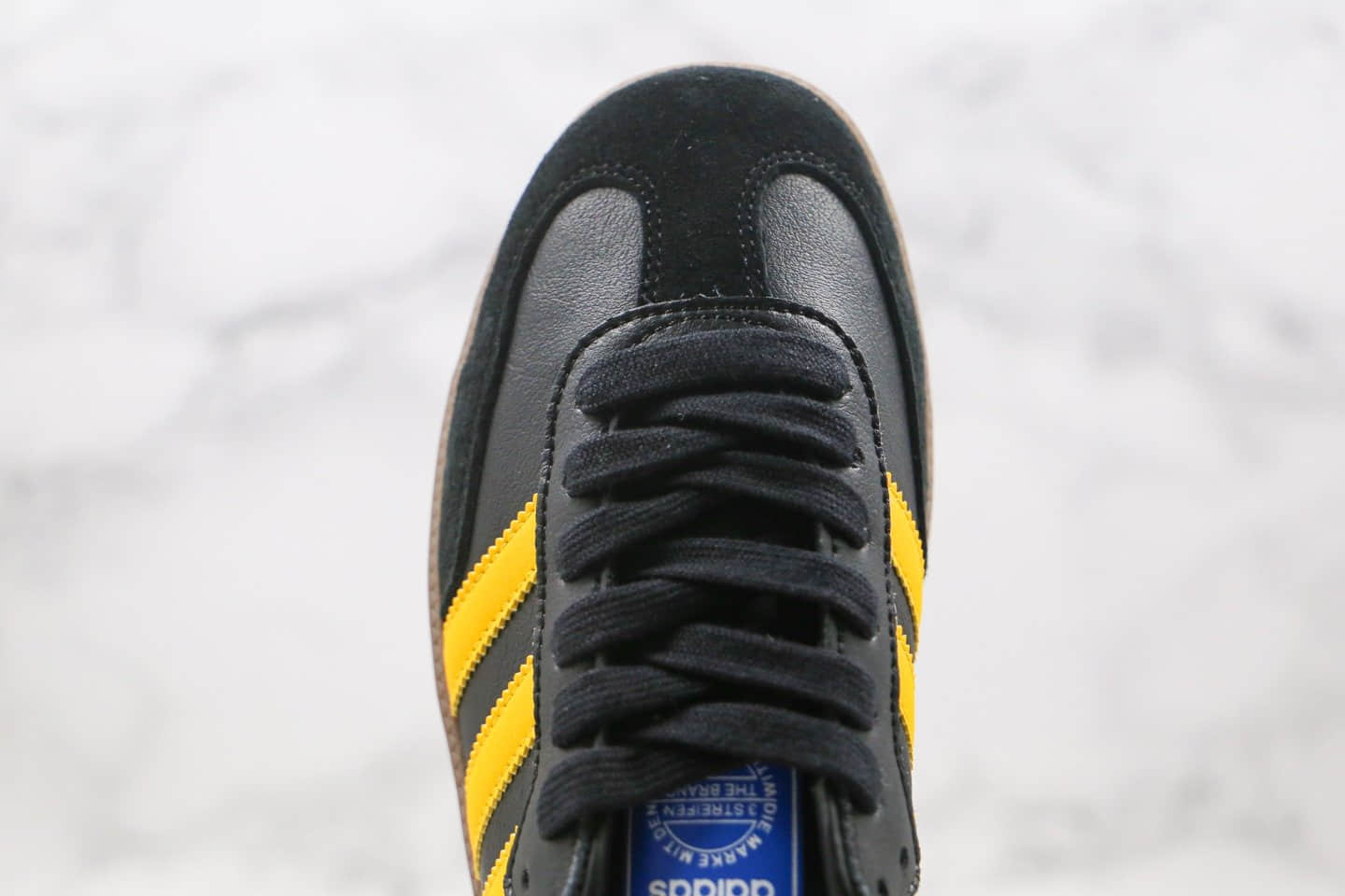 阿迪达斯Adidas Samba OG FT纯原版本桑巴系列黑敏感内容慢跑鞋原楦头纸板打造 货号：EG9326
