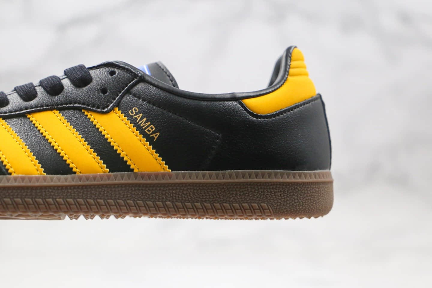 阿迪达斯Adidas Samba OG FT纯原版本桑巴系列黑敏感内容慢跑鞋原楦头纸板打造 货号：EG9326