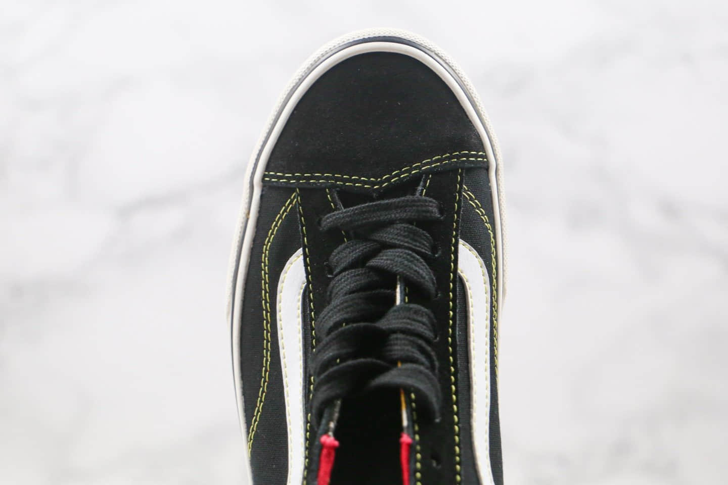 万斯Vans Style 36公司级版本低帮运动冲敏感内容系列红色鞋口低帮帆布鞋原楦头纸板打造
