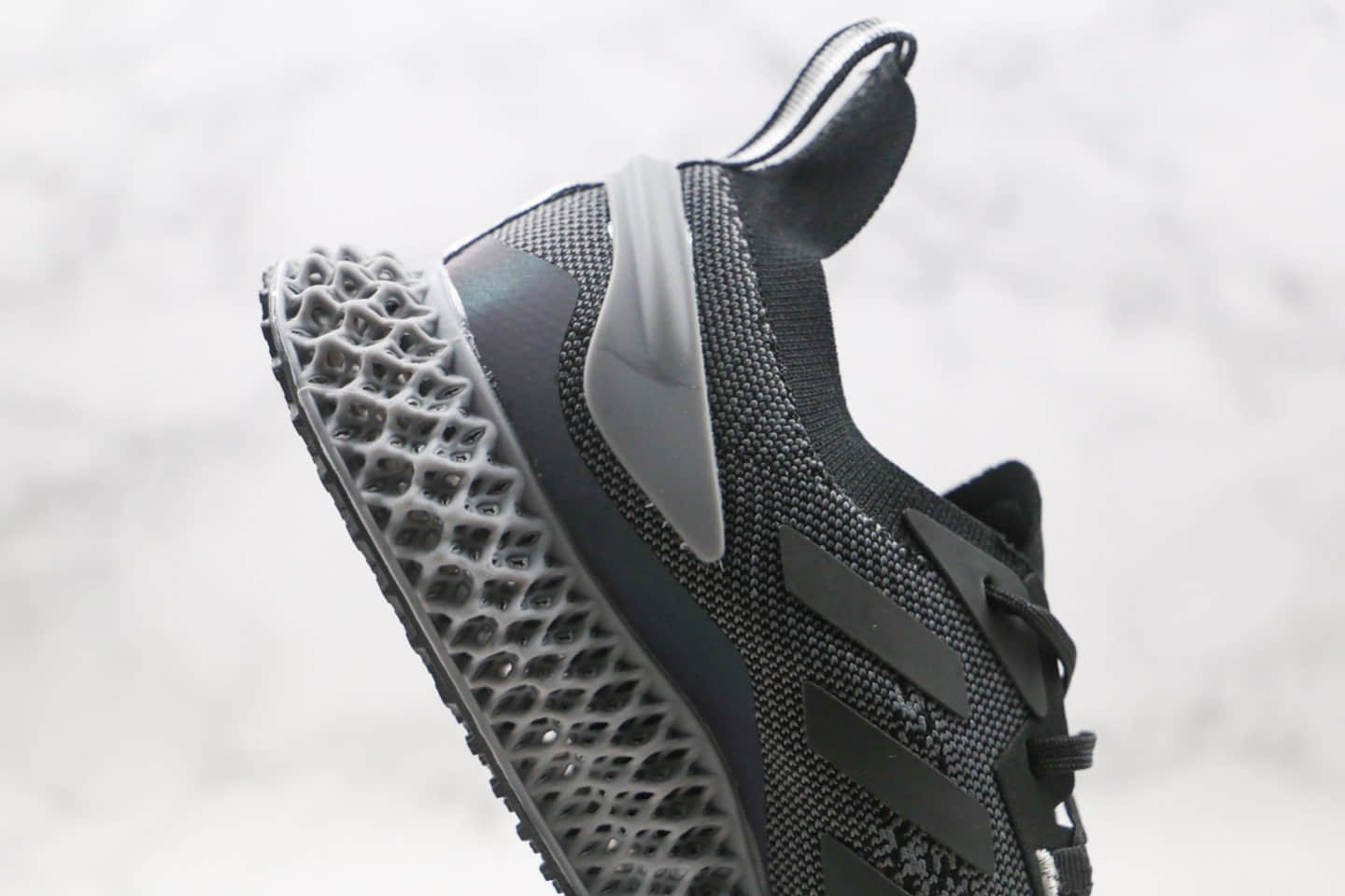 阿迪达斯Adidas Alphaedge 4D X9000纯原版本科技4D大底慢跑鞋灰色原鞋开模一比一打造 货号:FW7098