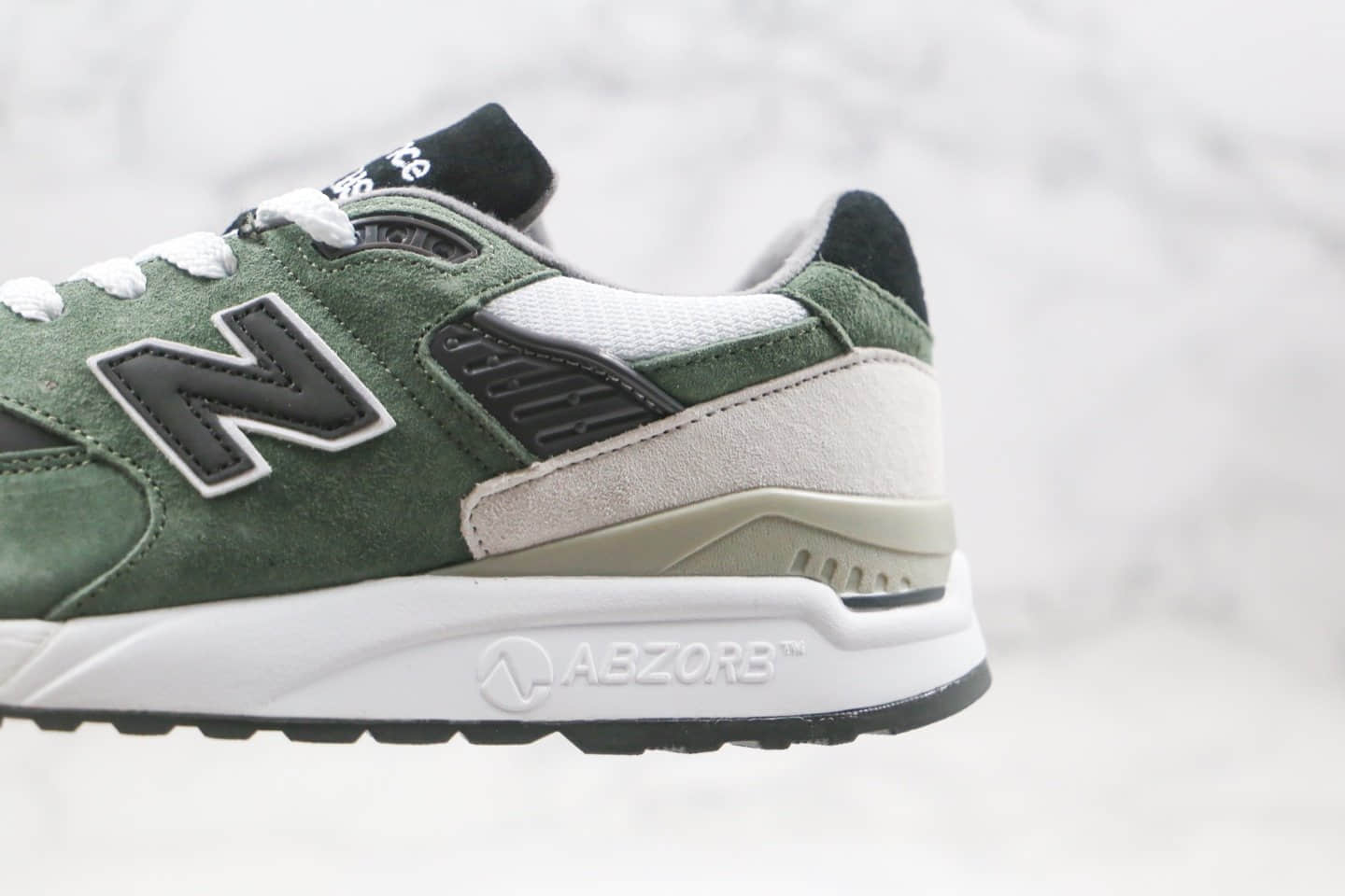 新百伦New Balance 998纯原版本美产NB998复古慢跑鞋绿色原档案数据开发 货号:M998BCA