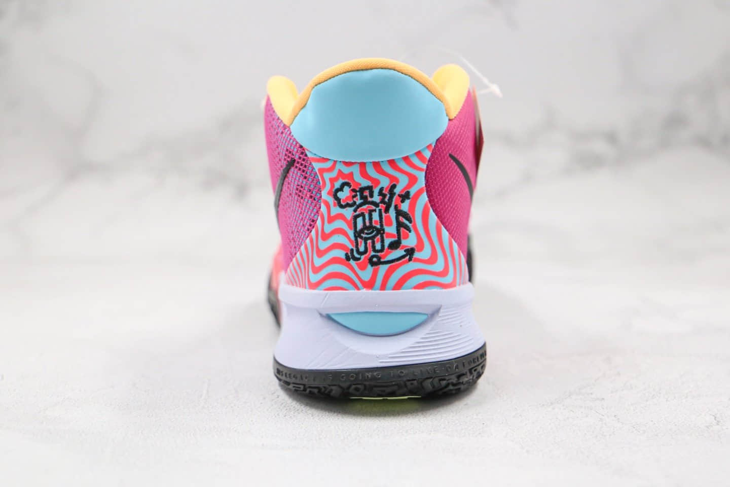 耐克Nike Kyrie 7 Pre Heat Ep公司级版本欧文7代篮球鞋粉紫色内置气垫 货号:DC0588-601