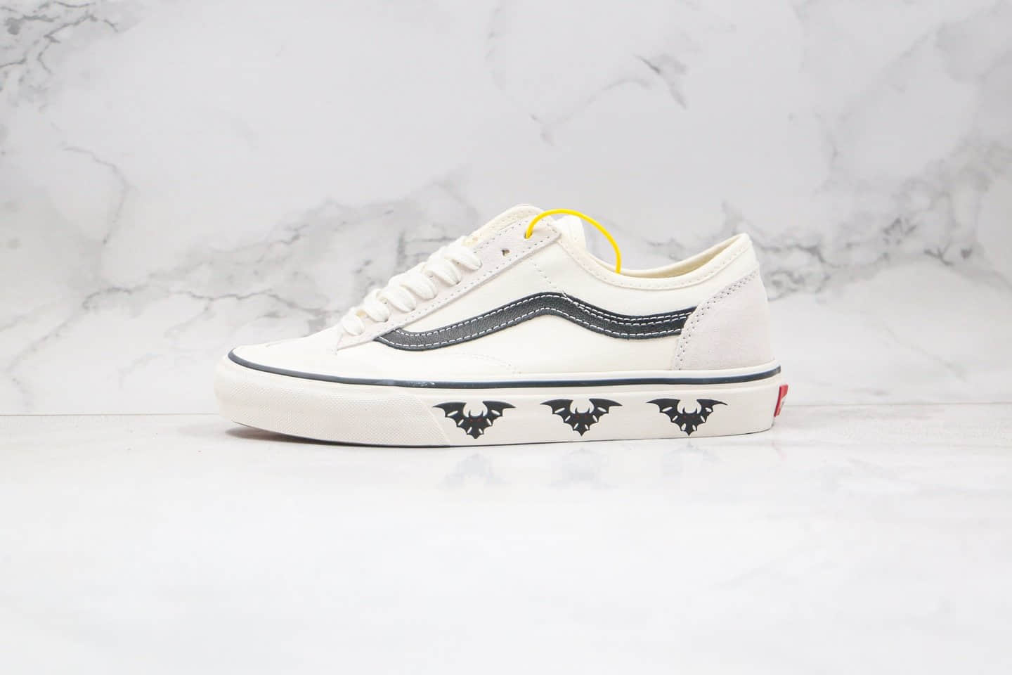 万斯Vans Style 36 Decon SF公司级版本低帮蝙蝠灰黑白色半月包头硫化板鞋原档案数据开发 (ID:55594) - 图片1