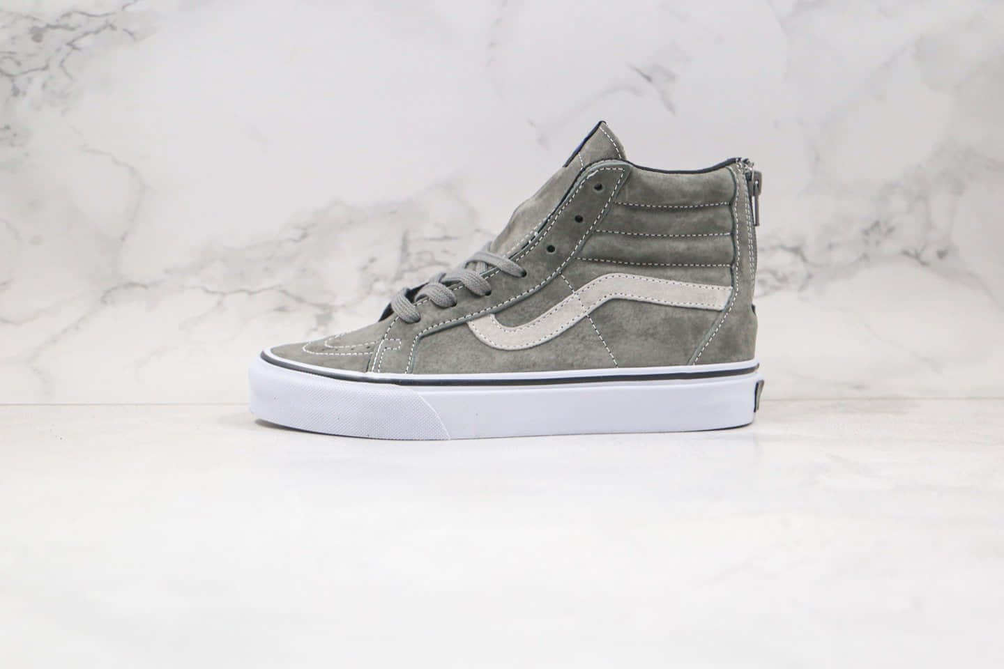 万斯Vans SK8-Hi x Madness高帮余文乐联名款公司级版本麂皮拉链硫化板鞋原厂DT代出品 (ID:55704) - 图片1